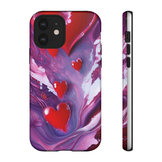 Valentines Hearts #1 - Tough Phone Case